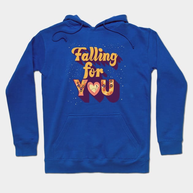 Falling in love Hoodie by Tiberiuss